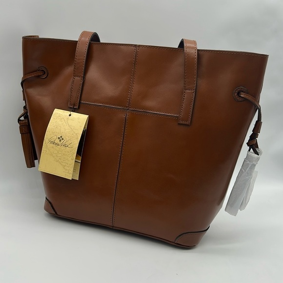 2049- Patricia Nash Tote Bag Genuine Leather NWT - Picture 5 of 14